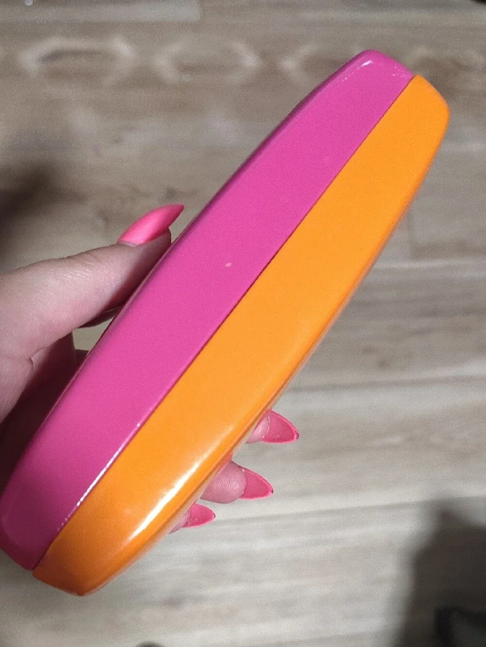 kate spade Hot Pink and Orange Travel Bath & Body Case